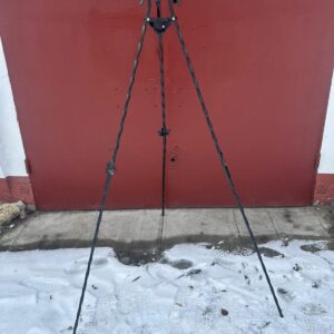 TRÓJNÓG OGNISKOWY Z PEŁNEGO PRĘTA